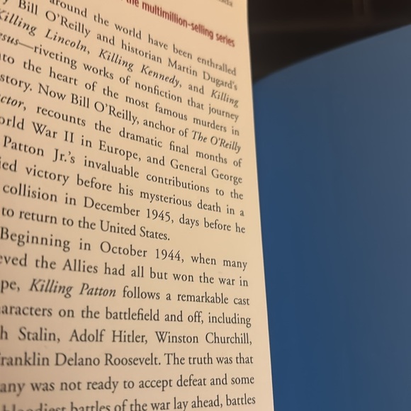 Killing Patton Book by Bill O'Reilly and Martin Dugard - Picture 4 of 8